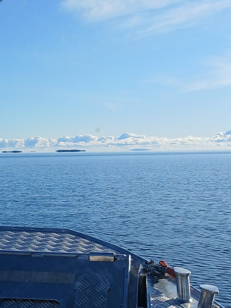 Bokad båttur på Vänern